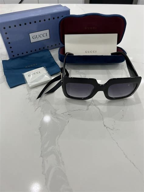 Gucci GG0053S 54mm Oversize Square Sunglasses 